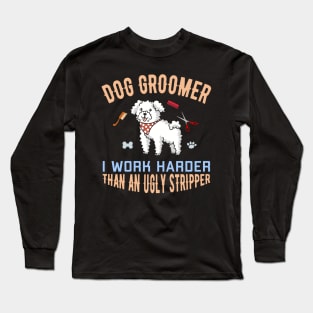 Funny Dog T-shirt for doggy day care workers Long Sleeve T-Shirt